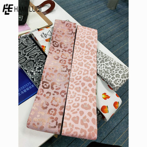 Bandes de résistance en gros pour les jambes et les fesses, imprimé léopard, bandes d'exercice antidérapantes pour les fessiers - Product Image 5