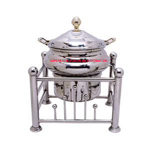 Plato de Chafing de elevación superior, diseño de lujo y moderno, venta directa de fábrica india de alta calidad - Product Image 2