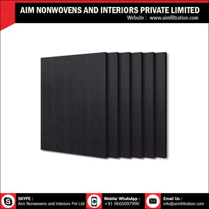 Panneaux acoustiques insonorisants en feutre PET polyester haute densité décoratifs écologiques de l'exportateur indien - Product Image 5