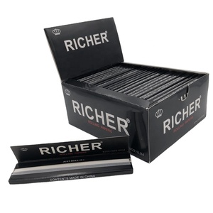 Papiers à rouler Richer Basic Insert Package King Slim Size Gold Stamp Packaging - Product Image 1