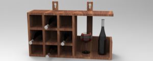 Royal Luxuries Look Wooden <b>Wine</b> Bottle Rack for Home Hotel Restaurant Wedding and Party Supplies Wooden Low Price <b>Wine</b> <b>Holder</b> - Product Image 3