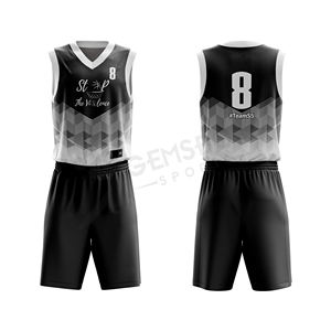 Ensemble d'uniformes de basket-ball à séchage rapide personnalisés de haute qualité pour hommes, vêtements de basket-ball confortables et respirants en gros - Product Image 2