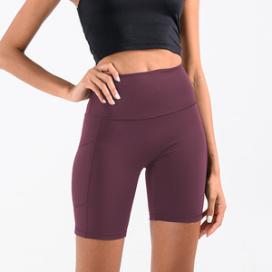 Pantalones Cortos Deportivos de Algodón 100% Transpirables para Mujer, de Alta Calidad, Nueva Moda, Gran Venta, con Bolsillos Laterales, ZEE-SPORT - Product Image 6