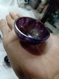 ชามหินมอสอาเกตกึ่งมีค่าทำมือ - Product Image 4