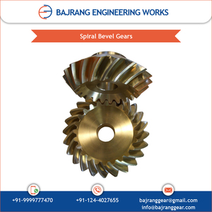 Engranaje cónico espiral de Metal, Material de hierro fundido de larga duración, superventas en India - Product Image 2