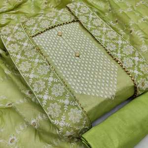 Traje exclusivo y Dupatta para mujer, ropa para trabajo múltiple, Salwar, Kameez, Santoon, readymade, de Royal Export - Product Image 4