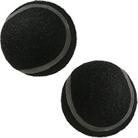 Pelotas de Tenis Negras Mega Impex MI-15982 2022, 5.5 mm de Diámetro, 70 g de Peso, Rebote 5, Práctica, Suaves, Lisas, Excelente Calidad, Personalizadas