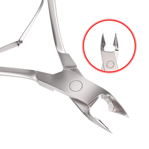 คีมตัดหนังกำพร้าสแตนเลสแบบมืออาชีพเครื่องมือทำเล็บสำหรับเครื่องตัดหนังกำพร้าและกำจัดนิ้วมือและนิ้วเท้า - Product Image 3