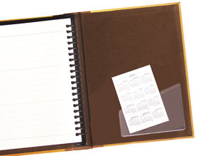 Pochettes autocollantes transparentes en PVC durable pour ranger les petits objets (pour gauchers) - Product Image 2