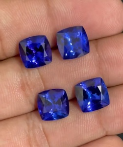 ธรรมชาติที่มีคุณภาพสูงเบาะตัด18.00 Cts Tanzanite พลอยหลวมจำนวนมากโดย Sadiya นานาชาติ - Product Image 2