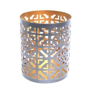 Bougeoir en aluminium moulé, finition antique, décoration de table de restaurant, bougeoir en métal, vente chaude, Noël - Product Image 1