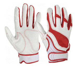 NEW design batting gloves red/ Batting gloves baseball / Batting gloves for adults - Product Image 5