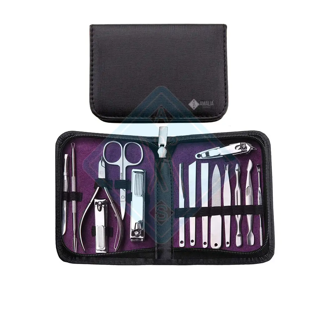 Best Quality Nail Grooming Kits In Stainless Steel Professional Manicure Set