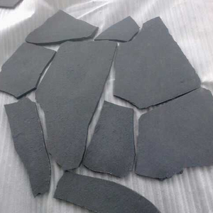 Kadappa แผ่นหินปูนสีดำพื้นผิวโบราณโบราณเสร็จขนาดไม่สม่ำเสมอปูลาดบ้าแบบสุ่มสำหรับปูผนัง - Product Image 4