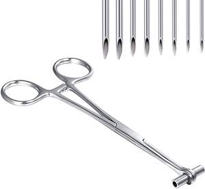 Pince à Septum en Acier Inoxydable de Haute Qualité, Taille Personnalisée, Outil de Perçage Corporel Nasal - Product Image 2