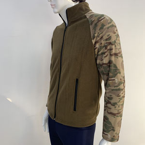 Veste polaire de garniture tactique extérieure de camouflage de chasse avec votre logo personnalisé et service d'OEM de marque - Product Image 5