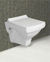 Grand bassin de table au design moderne 8088 Morbi céramique sanitaire 590x400x150mm motif de fleurs bassin en forme de lavabo toilettes