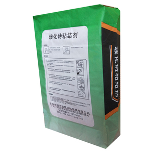 <span class=keywords><strong>Colle</strong></span> à carrelage emballage Kraft Papier <span class=keywords><strong>Sac</strong></span> de Valve pour la Brique Adhésif 20 kg - Product Image 5