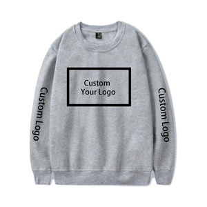Custom New Style Printing High Street Oversized Mens <b>CrewNeck</b> Sweatshirt Male - Product Image 5