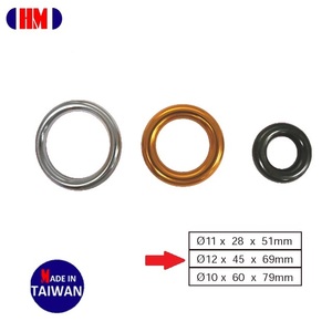 Anillo de aluminio medio para montañismo al aire libre, escalada, correa de anclaje - Product Image 2