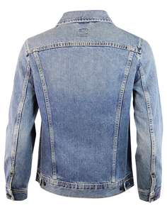 Chaqueta vaquera azul clásica, ropa de calle informal para hombres y mujeres, chaqueta vaquera de manga larga hecha para el día a día, atuendo elegante - Product Image 6