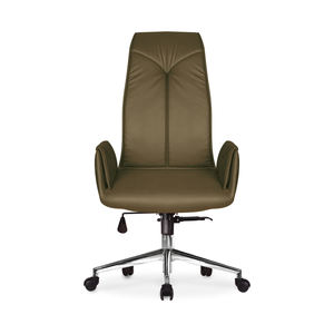 Nuevo diseño Silla de oficina ejecutiva Boss Sillón de lujo con función giratoria Cuero de PU ajustable Hecho en Turquía - Product Image 5