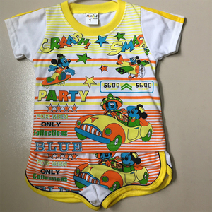 ชุดสูทผ้าฝ้ายกางเกงขาสั้นสำหรับเด็กผู้หญิงชุดสูทเด็กผู้ชายเสื้อผ้าเด็กสไตล์ใหม่สำหรับฤดูร้อน - Product Image 4