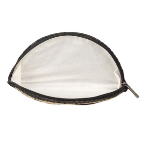 Pochette en jute Boho faite à la main doublure noire achats en ligne femmes indiennes mode Wholesale-GF-C20198 portefeuilles serrure décoration - Product Image 5