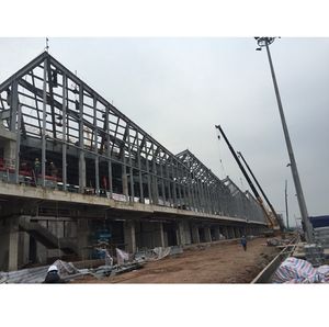 Structural Steel Prefab Industrial House Construction Building Workshop Warehouse with Best Prices - Product Image 3