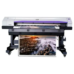 1.6M Digital Print Outdoor Indoor Flex Printing Machine Reclame Drukinkten