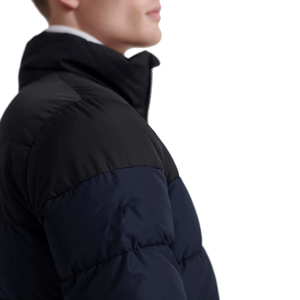 Chaqueta de Invierno Acolchada para Hombre, Informal, con Capucha, Súper Cálida, Tejido Ligero, Impermeable, Transpirable, Cierre de Cremallera, Talla Grande, Algodón Lavado - Product Image 5