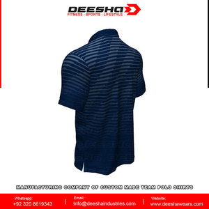 เสื้อกีฬาผ้าเทอร์รี่ออกแบบได้ตามต้องการสำหรับเสื้อแขนสั้นใช้ได้ทั้งชายและหญิงทำจากโพลีเอสเตอร์/ ผ้าฝ้ายป้องกันรอยยับ - Product Image 3