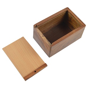 Bougeoirs en bois de pièces avec finition polie, Design décoratif naturel, décoration d'intérieur, Design Standard - Product Image 5