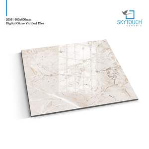 Venta caliente Azulejos de porcelana de oro romano italiano 600X600MM Azulejo de piso de madera pulida para Interior de construcción - Product Image 2