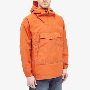 Chaqueta de lluvia de diseño personalizado para hombre, Anorak, de gran tamaño, impermeable - Product Image 4