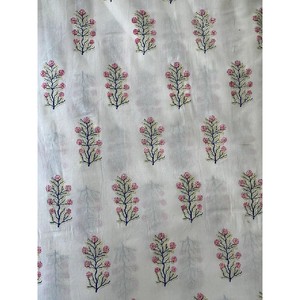 Women Apparel Hand Block Print 100 % Soft Cotton Running Sewing Fabric Scarves Decorative Fabric - Product Image 4