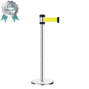 Dòng stanchions thấp giá rẻ stanchion dây hàng đợi hàng rào thép không gỉ kiểm soát đám đông - Product Image 4