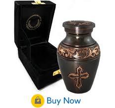 Enshrined Memorials Cremation <b>Urn</b> for Ashes Cerberus Series Affordable Brass Handcrafted Pets <b>Dogs</b> Cats Funeral at lowest price - Product Image 5