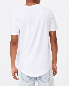 Vêtements de mode T-shirts pour hommes de haute qualité design personnalisé logos t-shirts T-shirt blanc 100% coton - Product Image 1