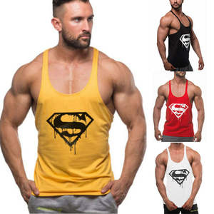 Débardeur de Fitness pour homme, ample, ouvert, côté sans manches, haut à la mode, vêtements d'entraînement, Hip Hop, été - Product Image 3