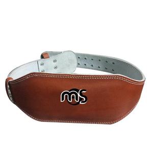 เข็มขัดยกน้ำหนักหนังปรับได้สำหรับฝึกออกกำลังกายในยิม - Product Image 1