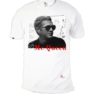 Мужская обтягивающая футболка 100% хлопка Сделано в Италии высокого качества; Новая коллекция; Стив Mq