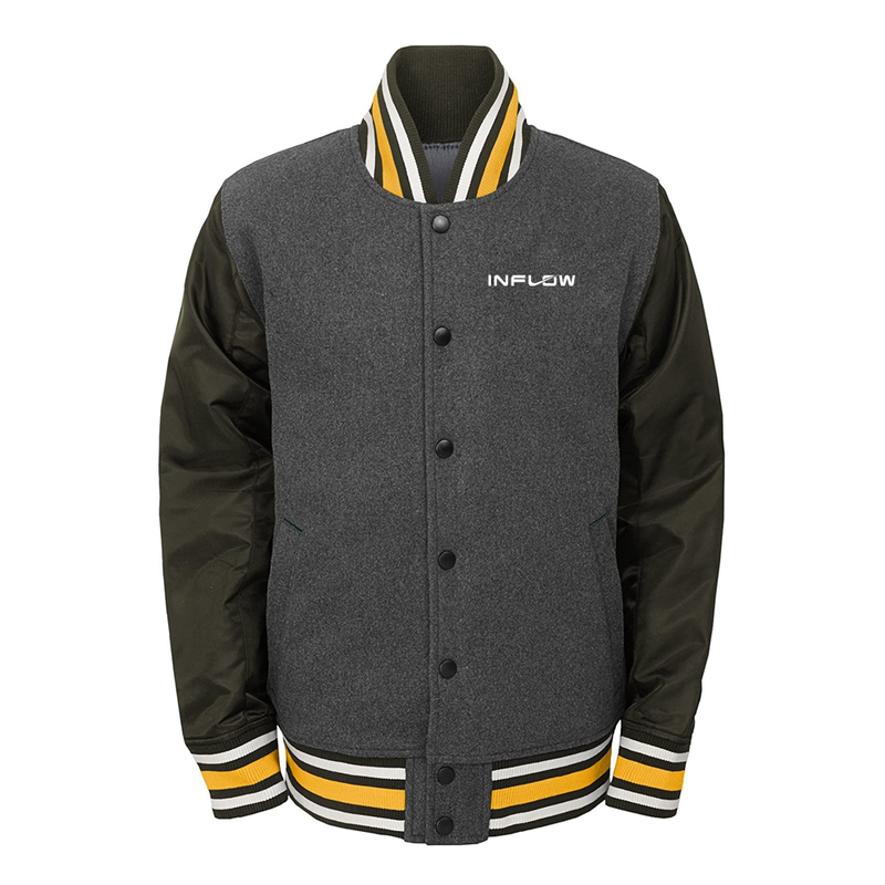 Policee Security Guard Quilted Windbreaker Jacket