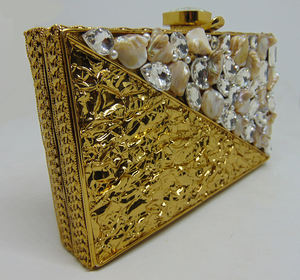 Custom Women Lady Fashion Mother of Pearl Evening <b>Bag</b> Clear <b>Boxed</b> Purse Acrylic <b>Clutch</b> <b>Bag</b> - Product Image 3