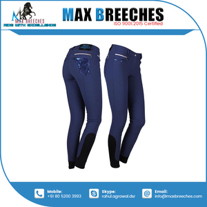 Calzoncillos de nailon cómodos de alta calidad, parche de silicona para la rodilla, logotipo personalizado, espinilleras deportivas para caballos, calentadores de piernas - Product Image 3