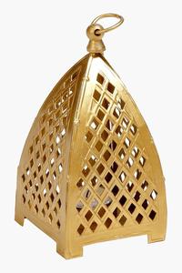 โคมไฟโลหะทรงสี่เหลี่ยมผืนผ้าทำจากโลหะทรงหกเหลี่ยมพร้อมแก้วใสโคมไฟโลหะ - Product Image 6