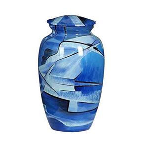 Nouvelle arrivée Urne de crémation Urnes élégantes à thème floral pour les services funéraires Urnes de cendres commémoratives à bas prix - Product Image 3