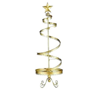 Hecho de acero Color plata Soporte de exhibición de Navidad Toda la decoración del festival Soporte de árbol decorativo de lujo a un precio razonable - Product Image 3