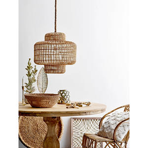 Naturel en gros à la main en rotin noir abat-jour pour la maison décor du Vietnam - Product Image 3