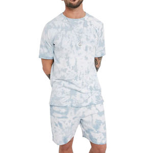 Conjunto de camisa de manga corta informal de verano para hombre al por mayor, pantalones cortos hasta la rodilla - Product Image 6